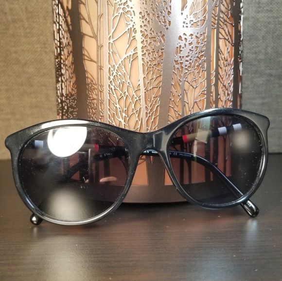 Burberry Accessories - Burberry B4145 Striped Sunglasses